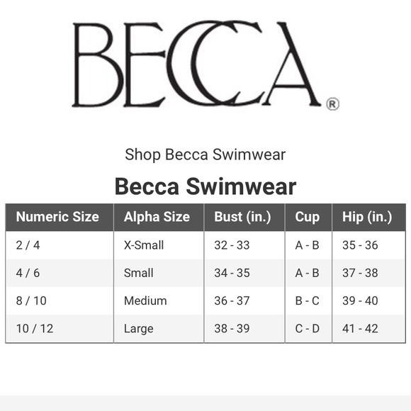 BECCA Double Tie One Piece Swimsuit New $128 - Picture 7 of 7
